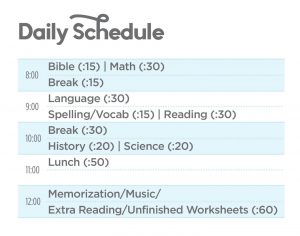 Daily Schedule